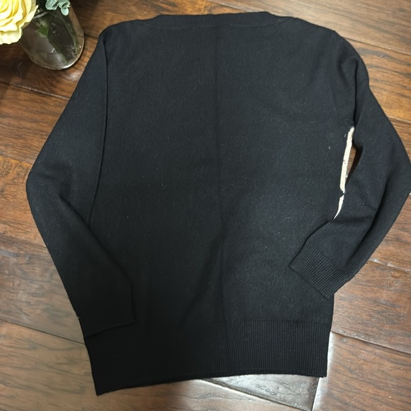 Banana Republic SPetite cashmere argyle 3/4 sweater - Picture 4 of 4